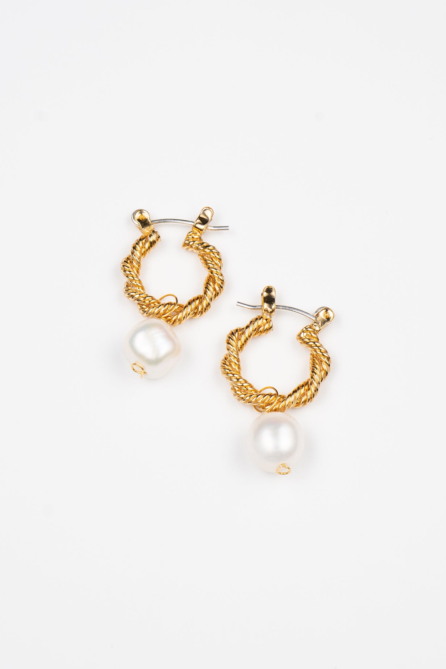 Pearl Hoops