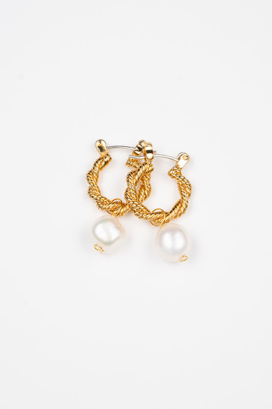 Pearl Hoops