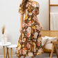 Floral Cutout Dress
