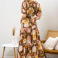 Floral Cutout Dress