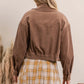 Corduroy Moto Jacket