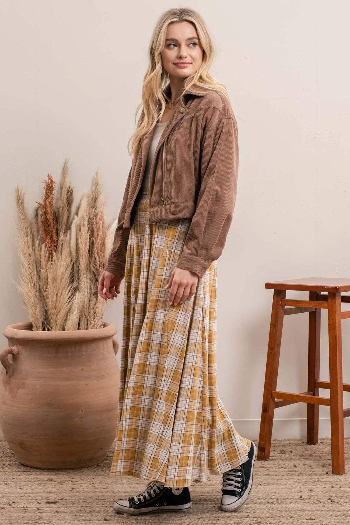 Corduroy Moto Jacket