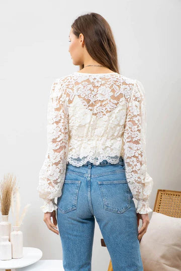Laced Crop Top