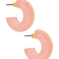 Colored and Gold Hoop