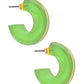Colored and Gold Hoop