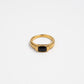Black Stone Ring
