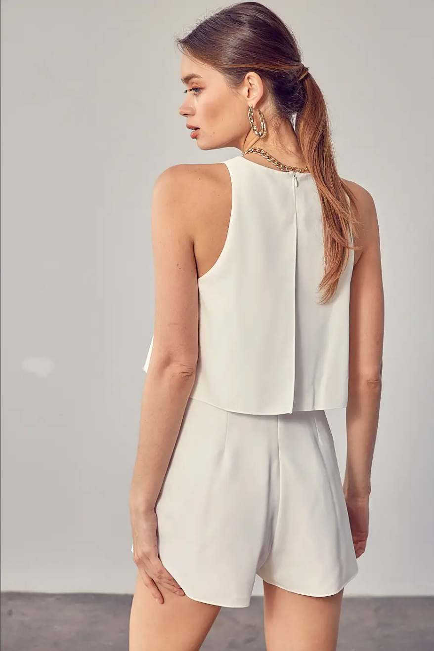 Blanco Romper